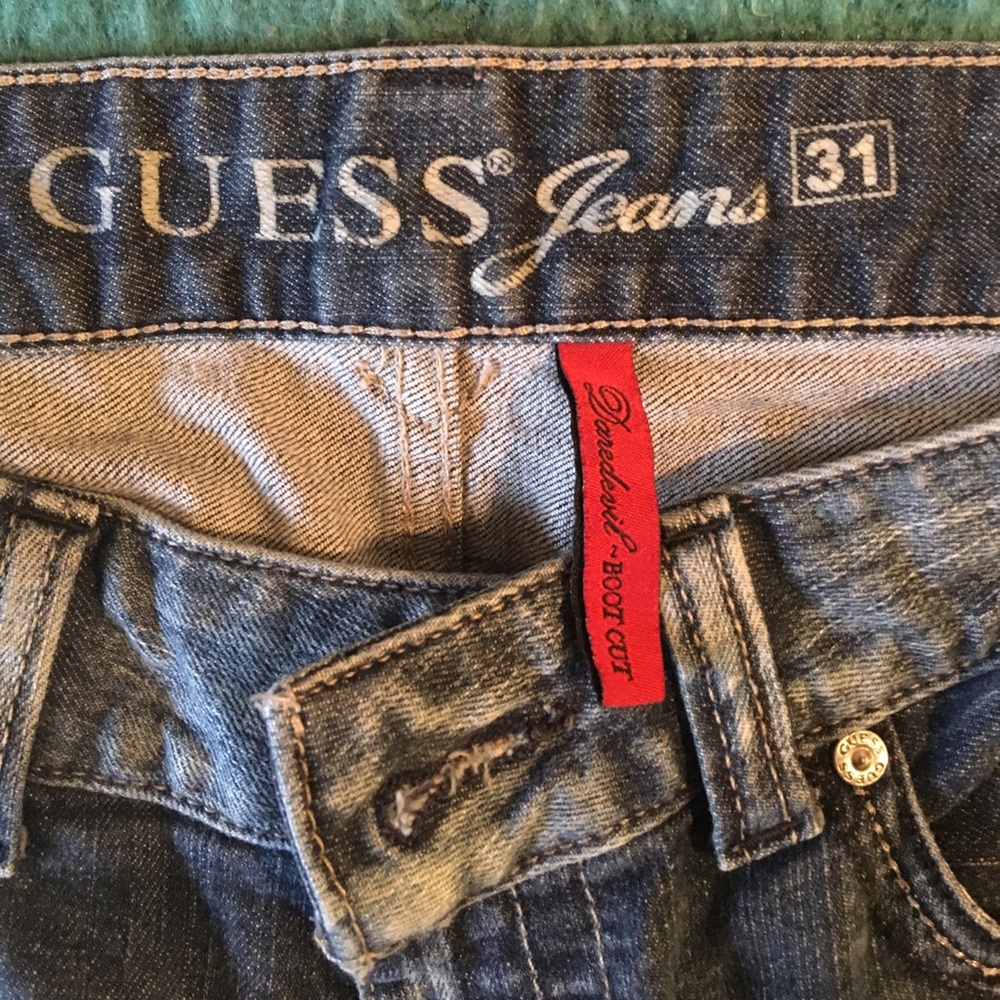 Guess bootcut jeans, size 31